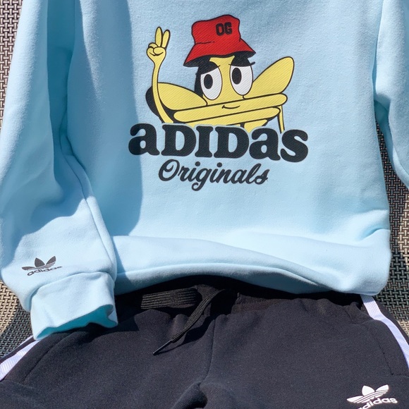 Adidas Two-Piece Jog Suit Toddler - Picture 5 of 12